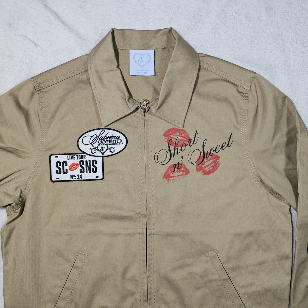 Sabrina Carpenter Short N’ Sweet VIP Tour Jacket - M - Picture 4 of 12